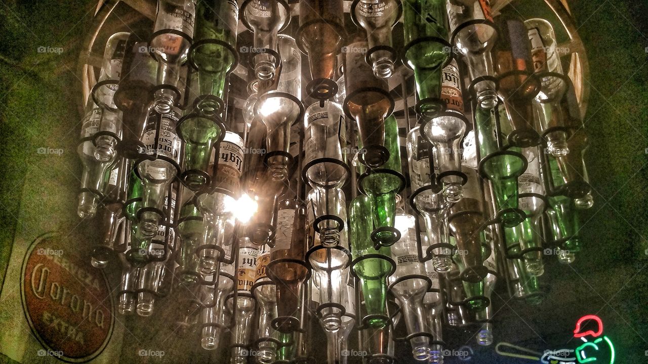 Necessary Beer bottle chandelier share Beer bottle chandelier
